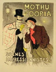 Reproduction of a Poster Advertising 
